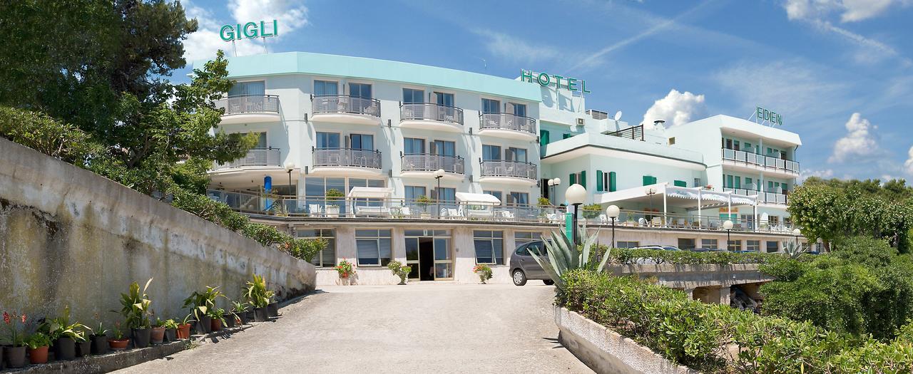 Hotel Eden Gigli Numana Exterior foto